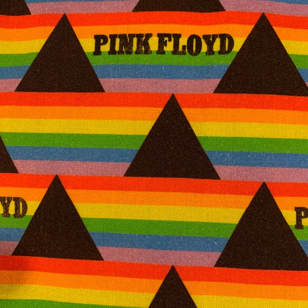 Pink Floyd Fabric, Fabric, yardage, quilt, napkins, sewing, bags, Project, music fabric, project fabric, sewing projects