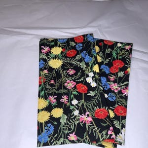 Wild Flower SET OF 2, table napkin, dinner napkin, napkins, Cloth Dinner Napkins, fabric dinner napkins, fabric napkin, cloth napkin, napkin