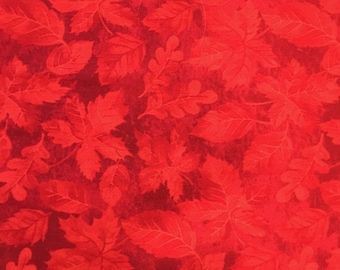 Red Leaves, table napkins, fabric napkins, cloth napkins, table dinner napkins, fabric dinner napkins, cloth dinner napkins, napkins