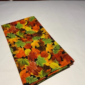 Fall Leaves, Table napkins, table dinner napkins, cloth napkins, cloth dinner napkins, fabric napkins, fabric dinner napkins, Fall napkins
