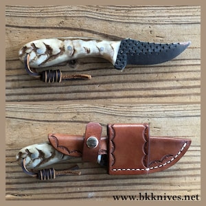 6-3/4&quot; Rasp Skinner Knife