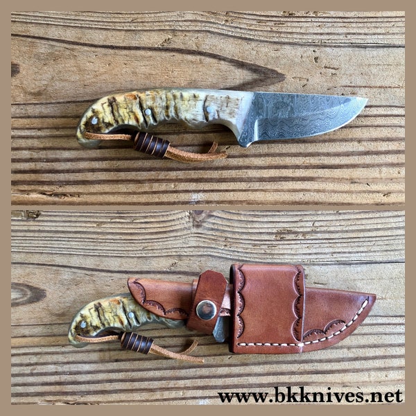 Finger Groove Knife Etsy