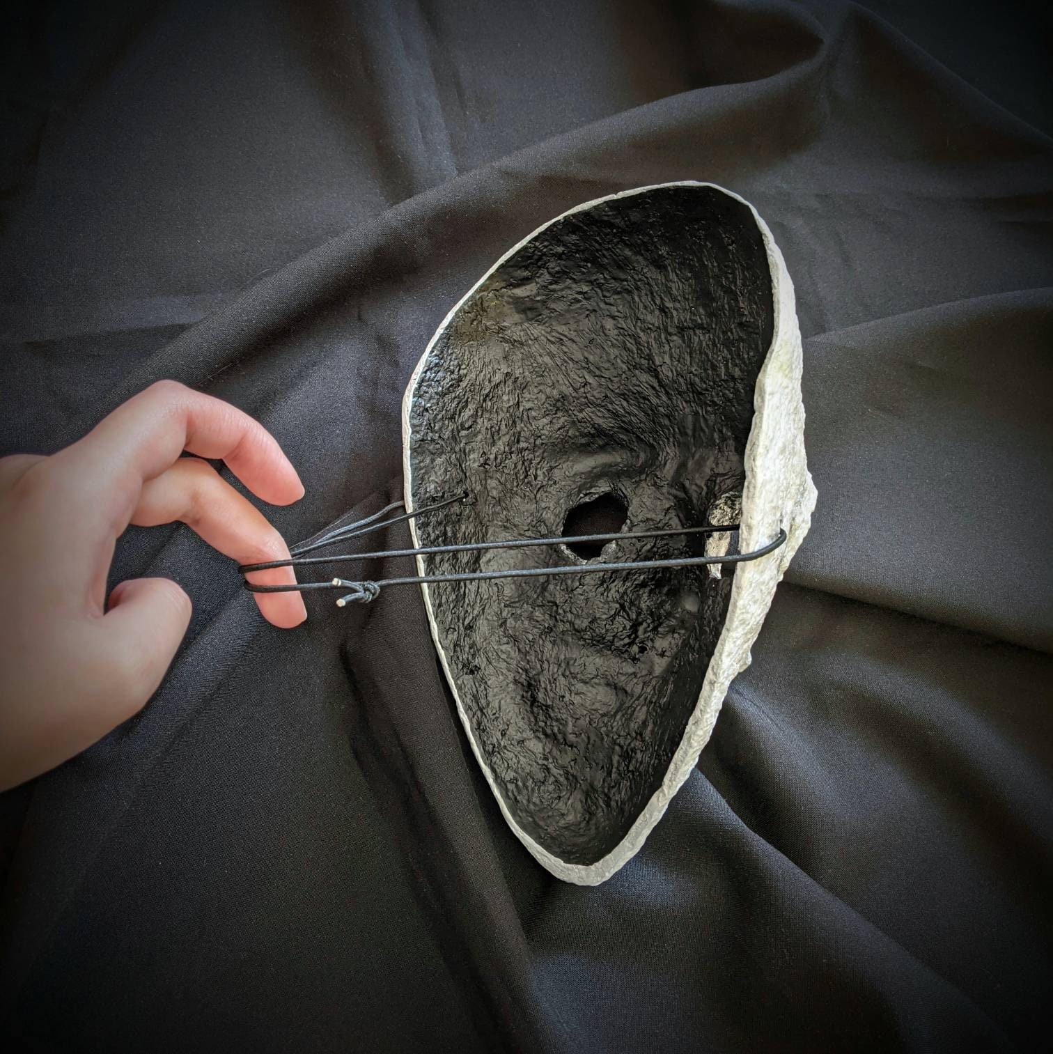 Mask papier mache Nose horror halloween Etsy