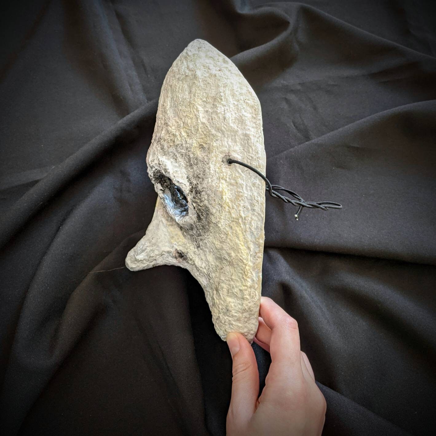 Mask papier mache Nose horror halloween Etsy