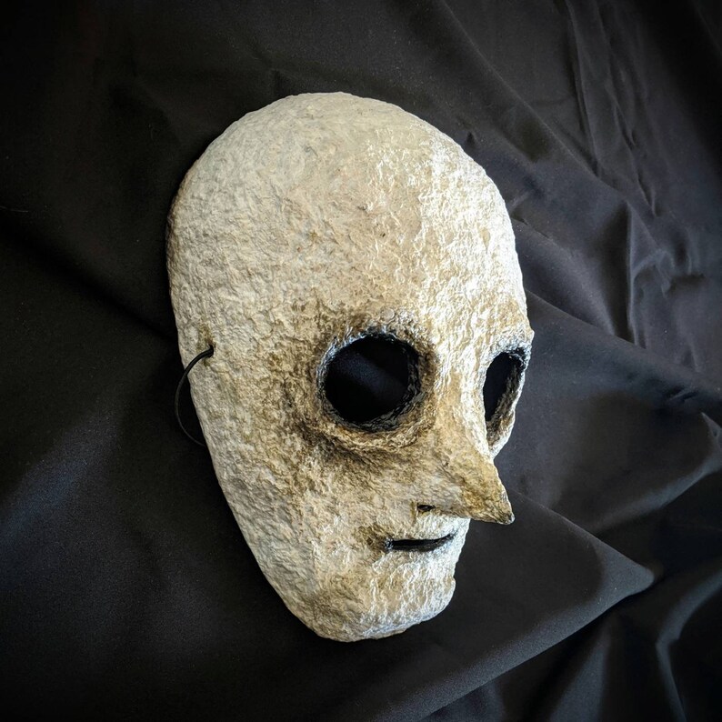 Mask papier mache Sly nose horror halloween Etsy