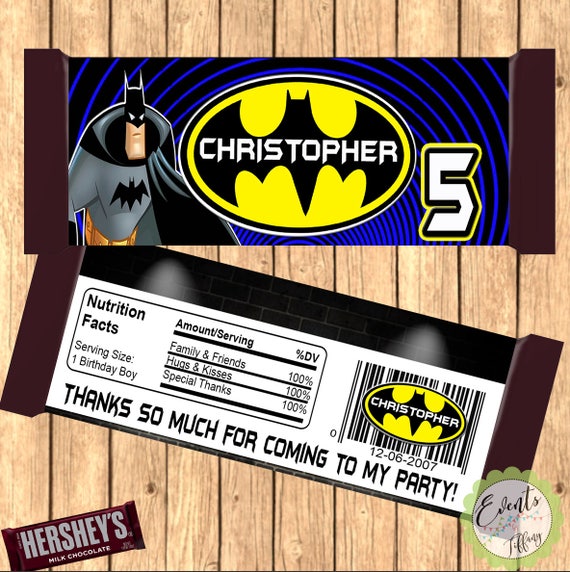 batman candy bar label batman custom candy bar wrapper batman custom candy bar wrappers