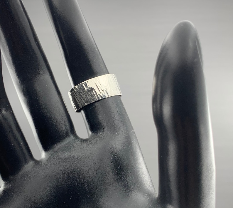 Sterling silver and Kingman turquoise ring