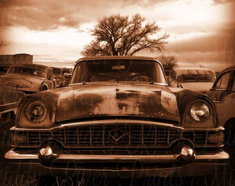 Oude Packard Printable Download Rustieke Americana Fotografie