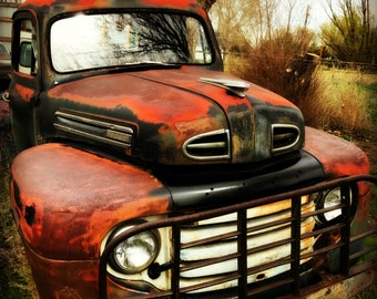 Ford Farm Truck Afdrukbare Download Rustieke Americana Fotografie