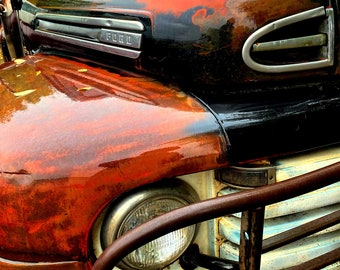 Ford In The Rain Photo Printable Download Rustieke Americana