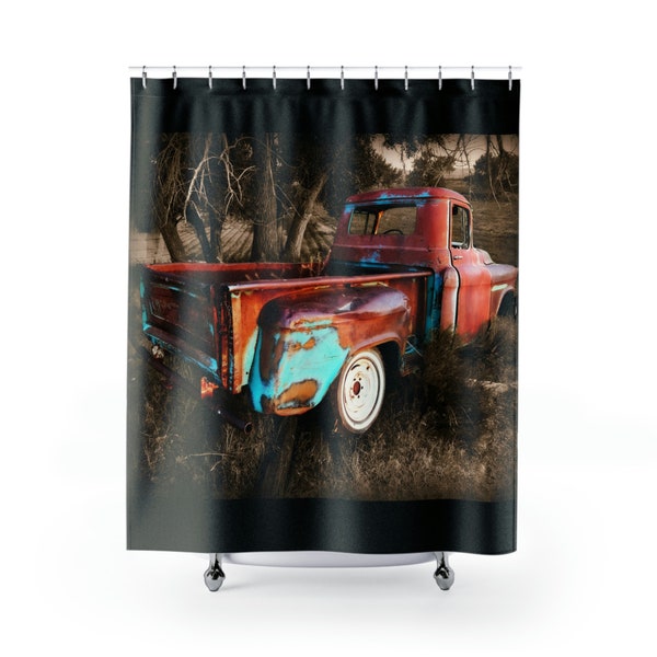 Rustic Shower Curtain Etsy