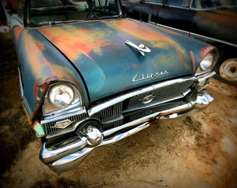Packard Clipper Junkyard Foto Afdrukbare Foto Rustiek Decor