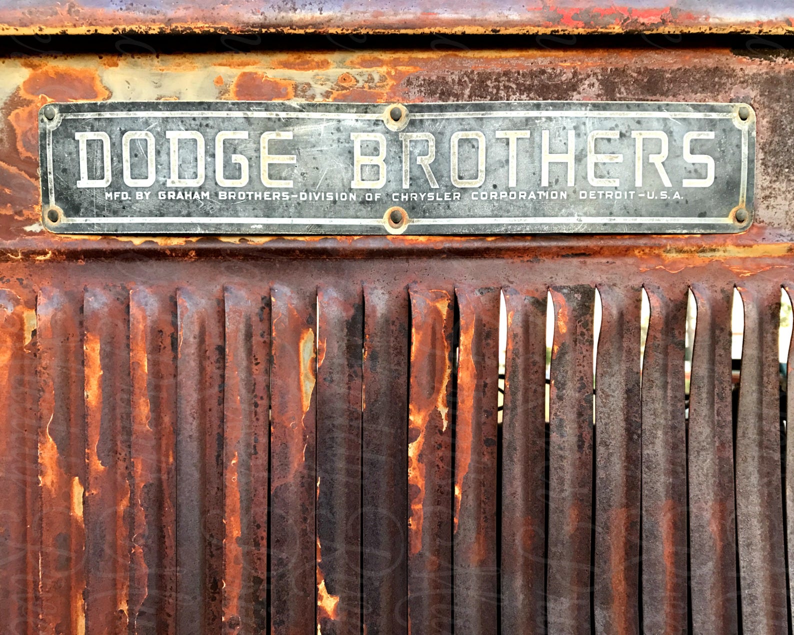 Dodge Brothers Junkyard Photography Printable Downloadold Etsy