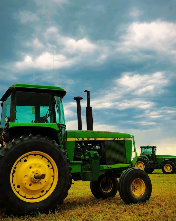 John Deere Tractor Printable Download Rustic Americana - Etsy