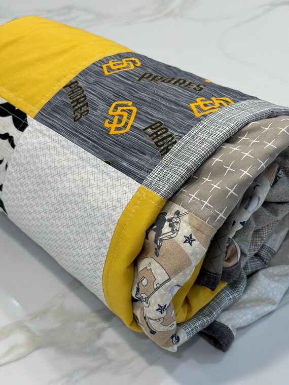 Padres Vintage Baseball Bedding - Etsy