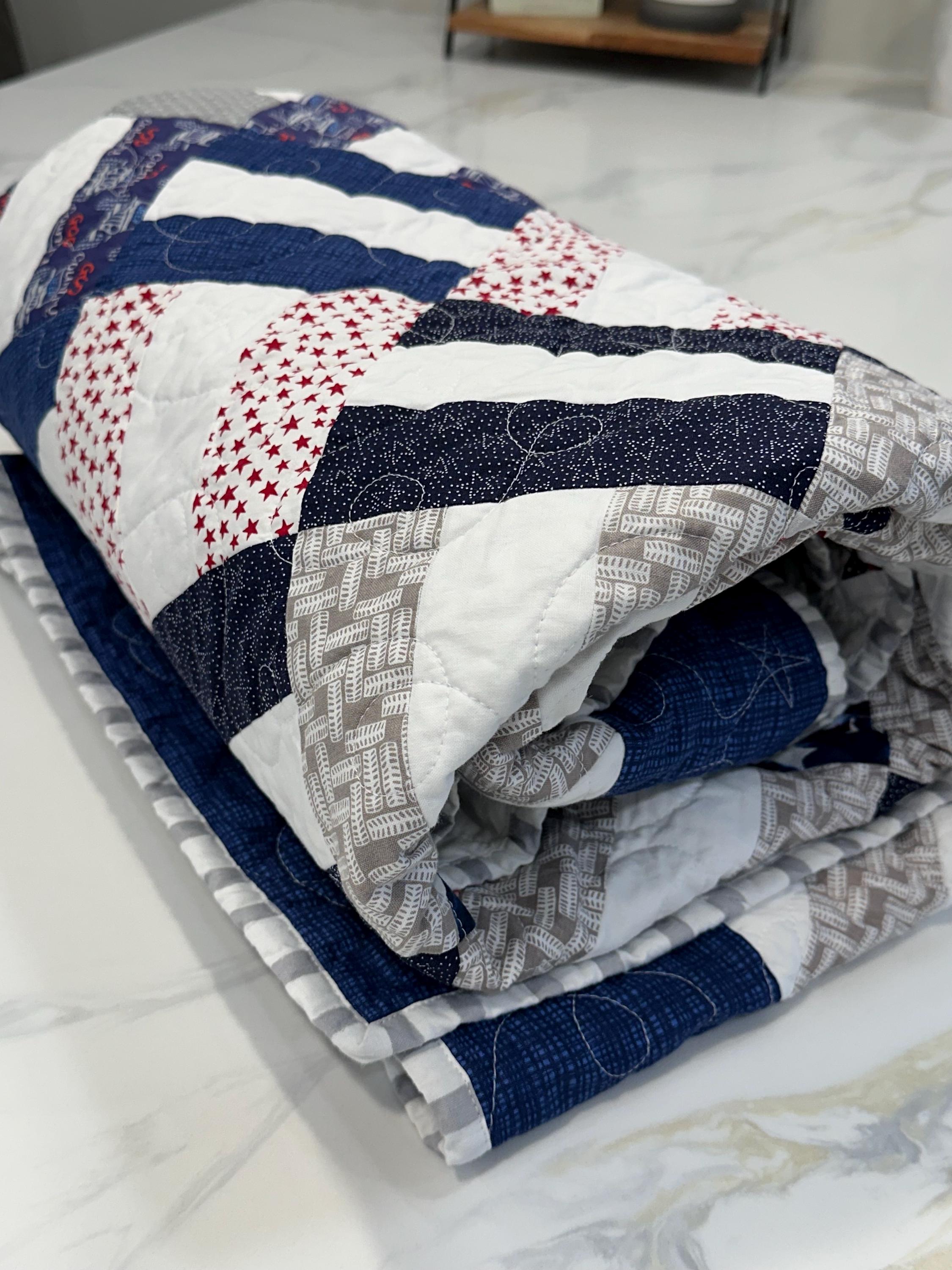 【JEEP】Quilting jumper Happy Campers 9
