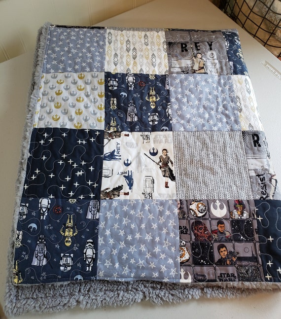 star wars baby blanket