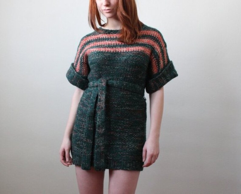 retro sweater dress