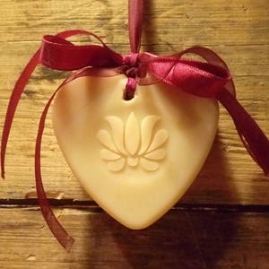 3D Stamp - Lotus Flower - 1.57&quot; (40mm) diameter - Universal handle