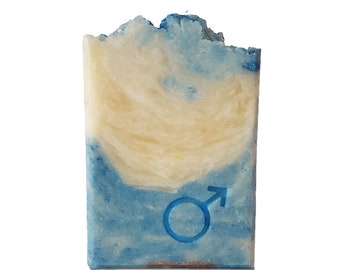 Gender Small Soap Stamp - Check Options 1.14" (29mm) diameter