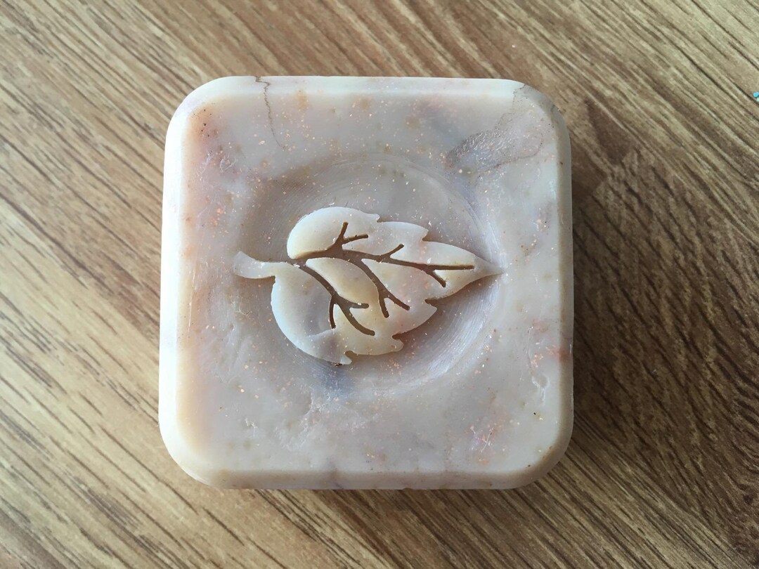 3D Leaf Soap Stamp - Footprint: 1.57" (40mm) Diameter - Etsy