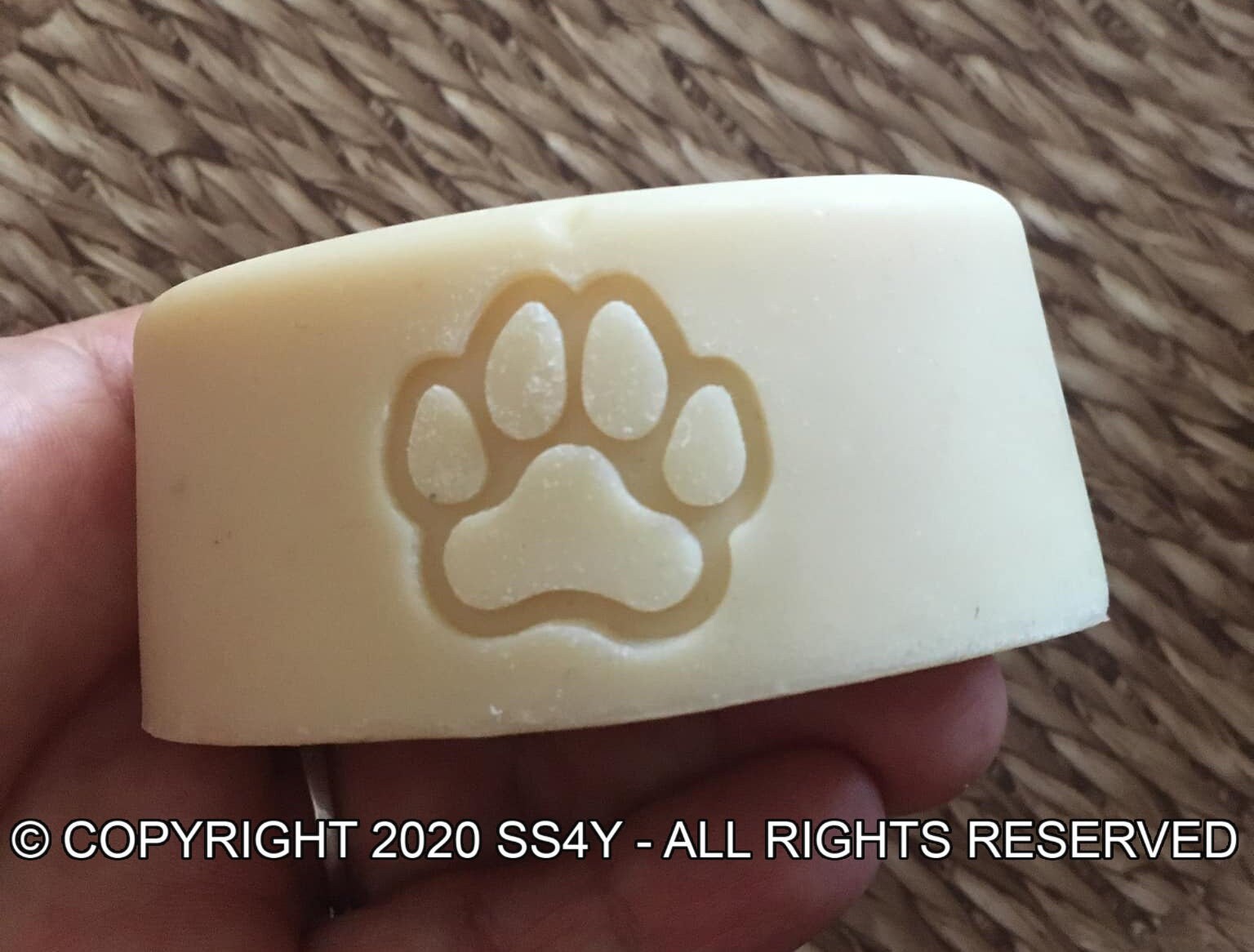 dog paw soap