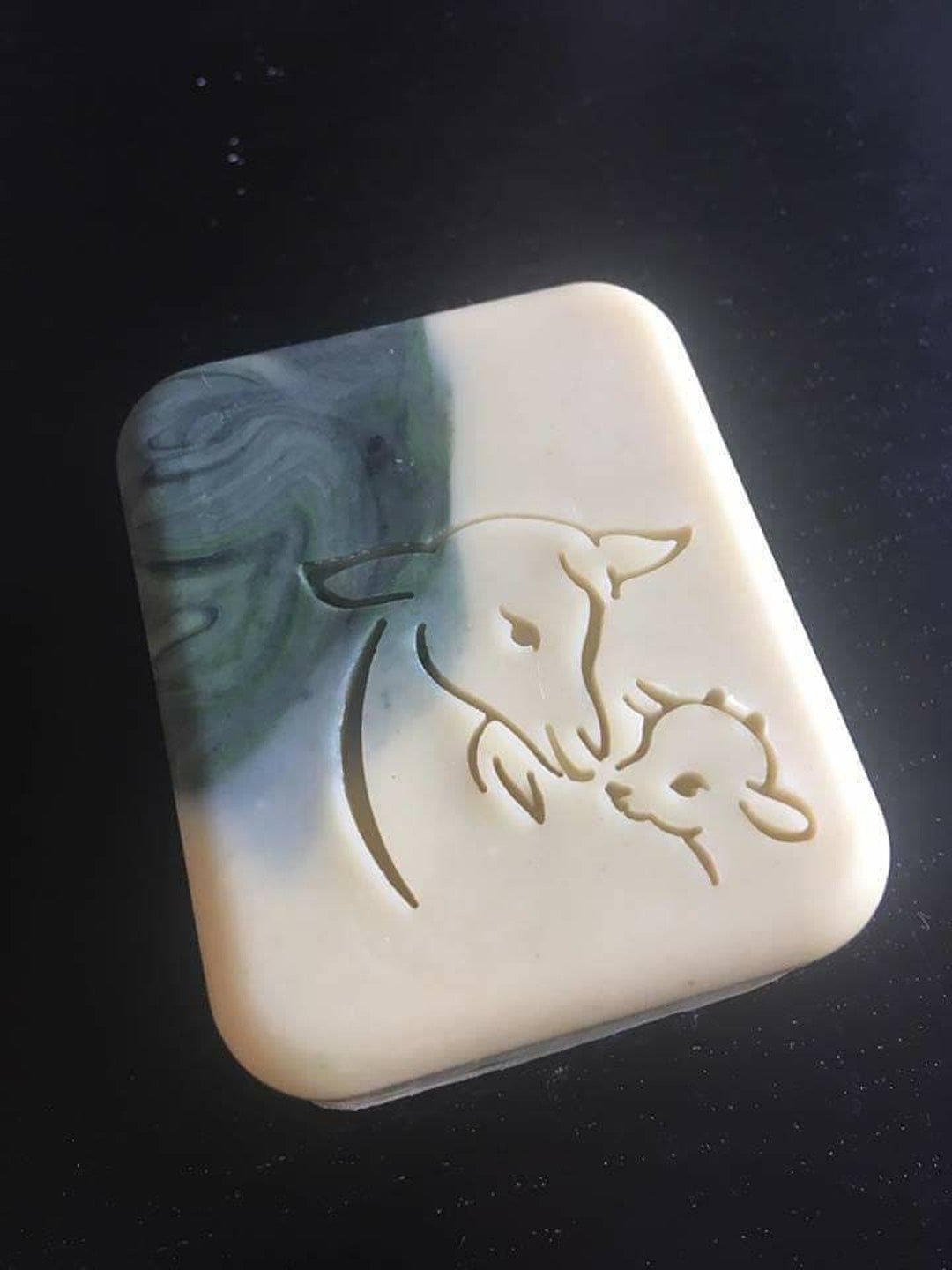 Goat Soap Stamp Footprint 1.54 X 1.54 39mm Width X 39mm Height Etsy