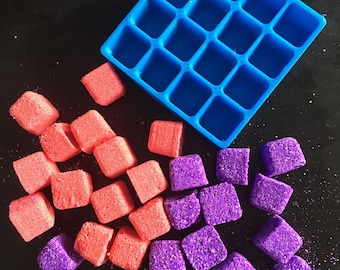 Mini Bath Bomb Embeds Mould / more variations - children's favourite, made in UK