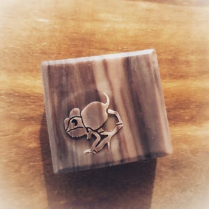 3D Chameleon Soap Stamp - 1.57&quot; (40mm)