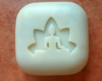 Timbro per sapone Buddha/Yogi - impronta 36 mm x 28 mm