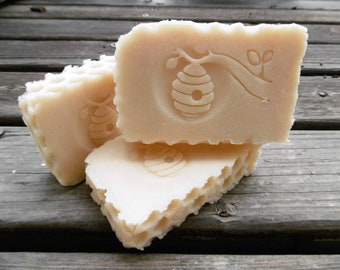 3d Combined bee hive Stamp - UNIQUE - with universal thick handle