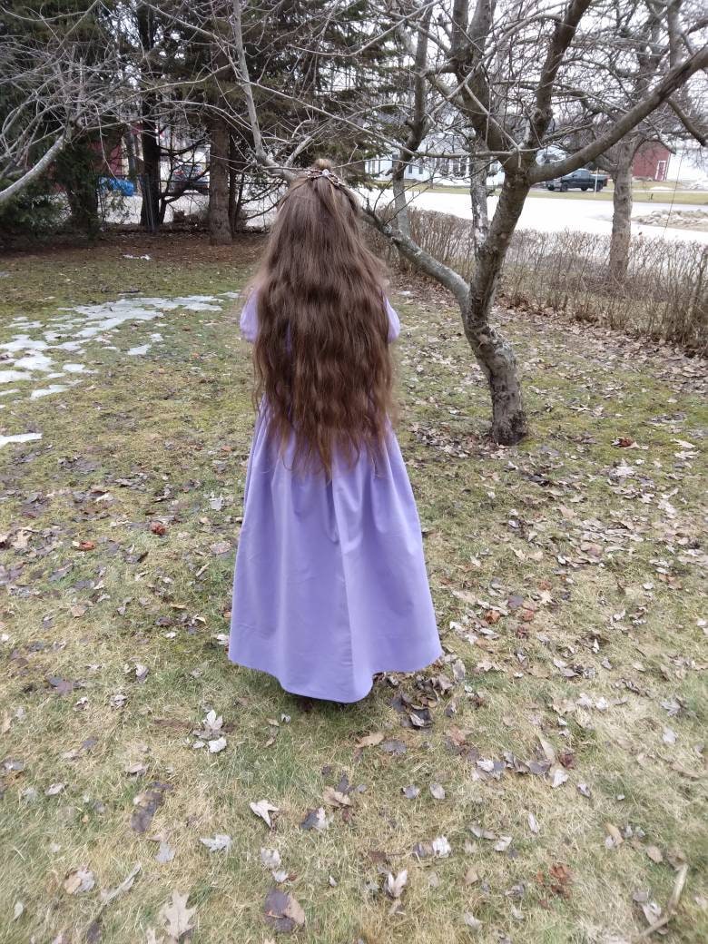 Simple Flannel Peasant Dress Sizes 12/18 Months to 12 Years Etsy