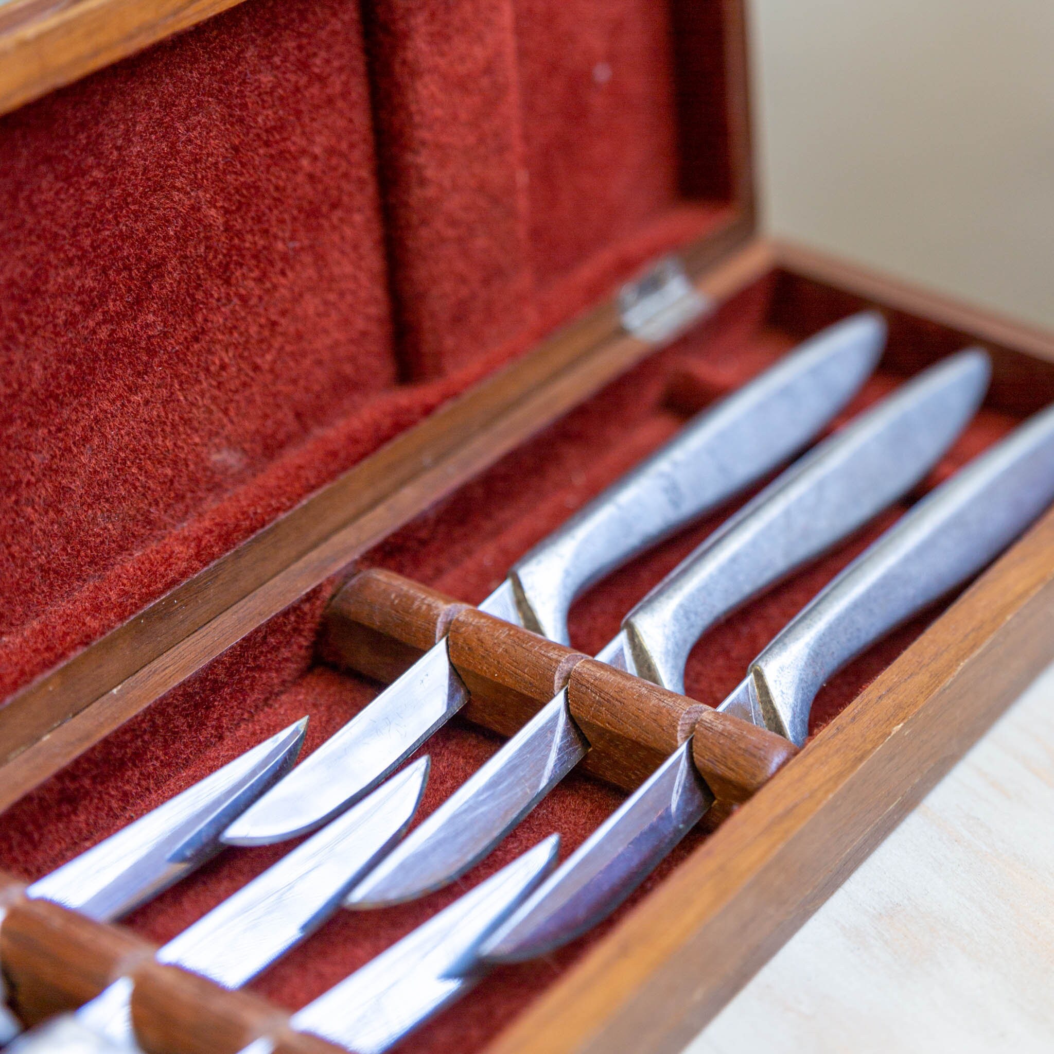 Set of 6 Mid Century Gerber Miming Legendary Blade Knives Etsy