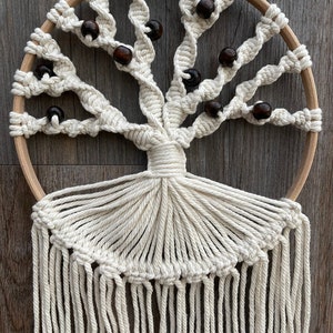 Macrame Kit Beaded Tree of Life image 3