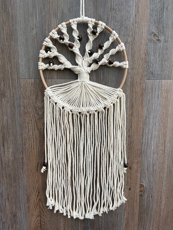 Macrame Kit - Easy - The Circle and 3 Leaves — Click and Craft