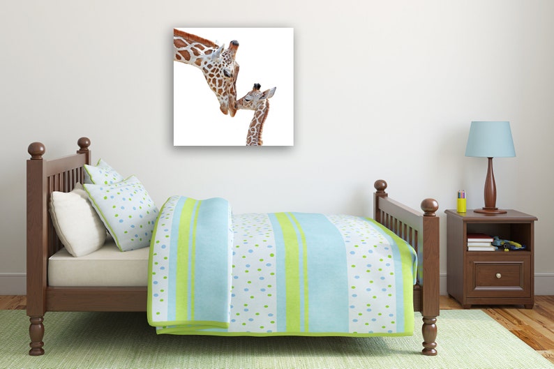 Baby Giraffe Nursery Print Nursery Animal Print Safari Etsy