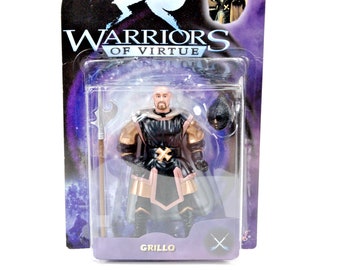 Warriors of Virtue Grillo 6" Action Figure Doll Collector Play Em Toys Vintage 1997