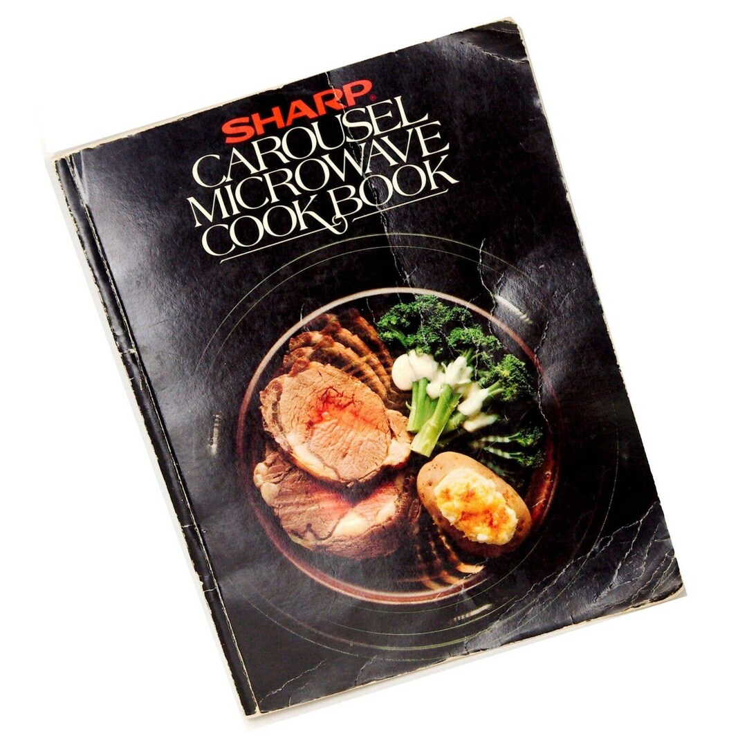 Sharp Carousel Microwave Cookbook & Instructional Manual Etsy