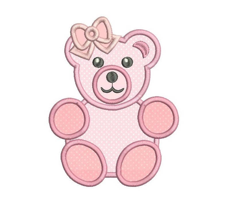 teddy embroidery