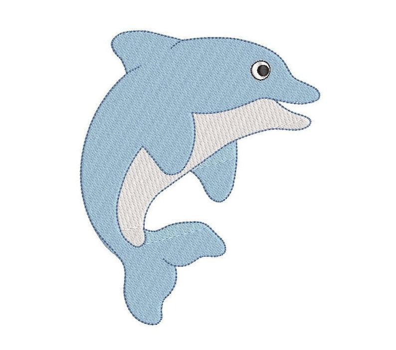 Mini dolphin machine embroidery design fill stitch sea life  etsy Mini dolphin machine embroidery design fill stitch sea life  etsy