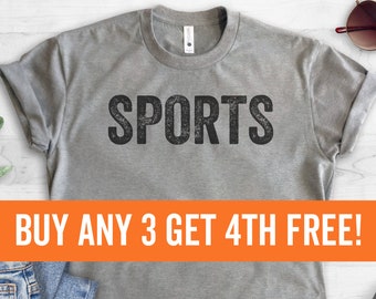 Sports T-shirt, Ladies Unisex T-shirt, Baseball, Football T-shirt