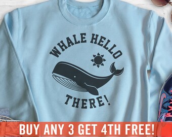 Details about Whale Hello There Youth Long Sleeve T-Shirt Funny Saying Birthday Party Gift Details about Whale Hello There Youth Long Sleeve T-Shirt Funny Saying Birthday Party Gift