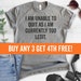 I Am Unable To Quit As I Am Currently Too Legit T-shirt, Ladies Unisex Crewneck Shirt 