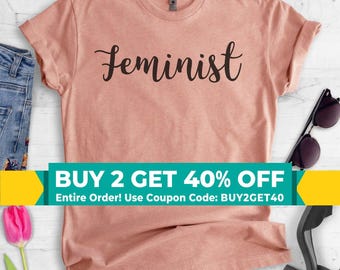Feminist Shirt, Ladies Unisex Crewneck T-shirt, Cute Feminist T-shirt, Feminism Shirt, Short & Long Sleeve T-shirt
