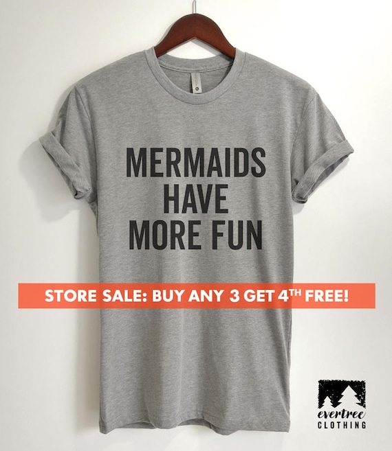 Mermaid Mama Crew Neck T-Shirt for Women