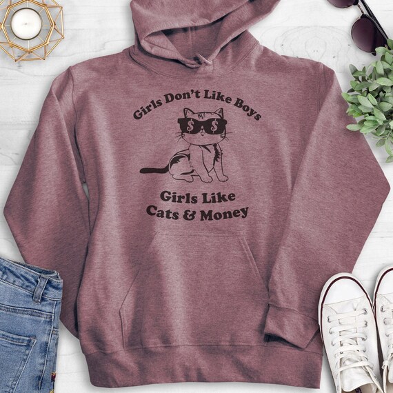 Cat hoodie for girls sale