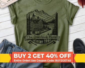 Overlook Hotel Winter 1980 Shirt, Unisex Women's Men's Horror Movie Classic Film Lover Halloween Gift