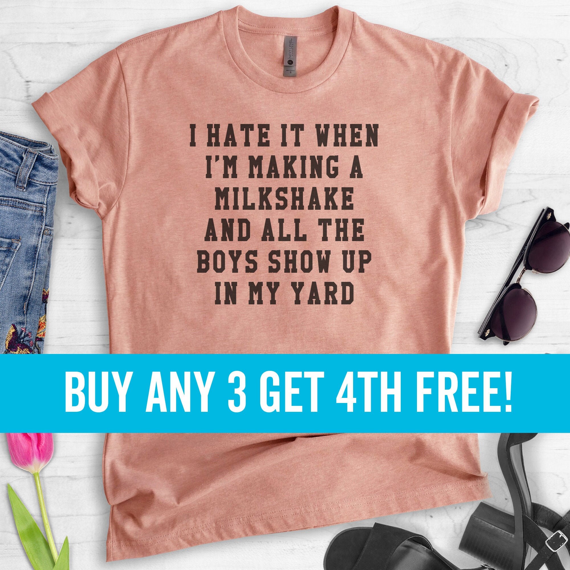 I Hate When I'm Making A Milkshake and All the Boys Show - Etsy Singapore I Hate When I'm Making A Milkshake and All the Boys Show - Etsy Singapore