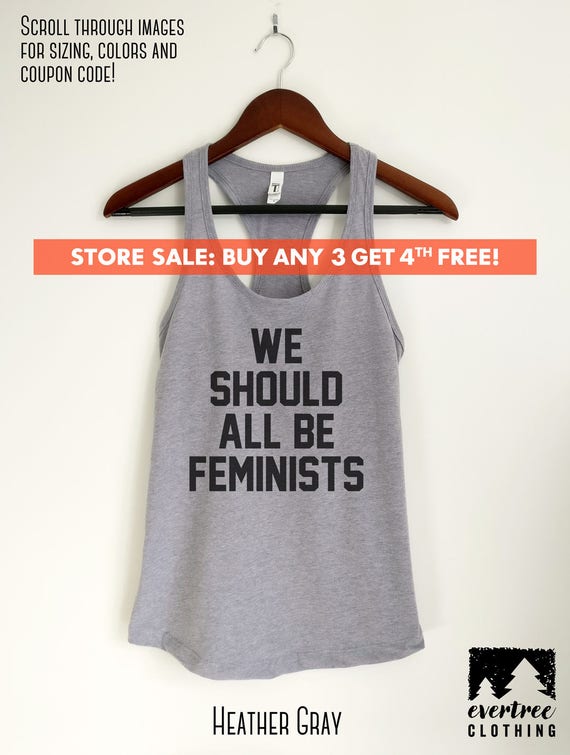 We Should All Be Feminists Tank Top Ladies Tank Top | Etsy