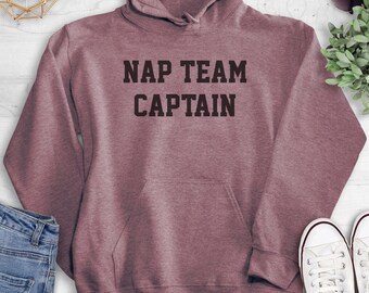Nap Team Captain Sweatshirt, Hoodie, Long Sleeve Shirt, Unisex